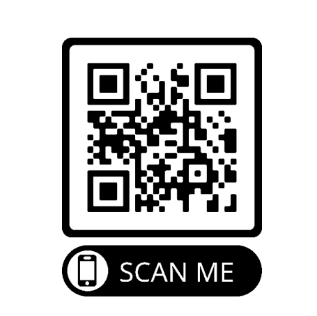 QR code with "Scan Me" prompt.